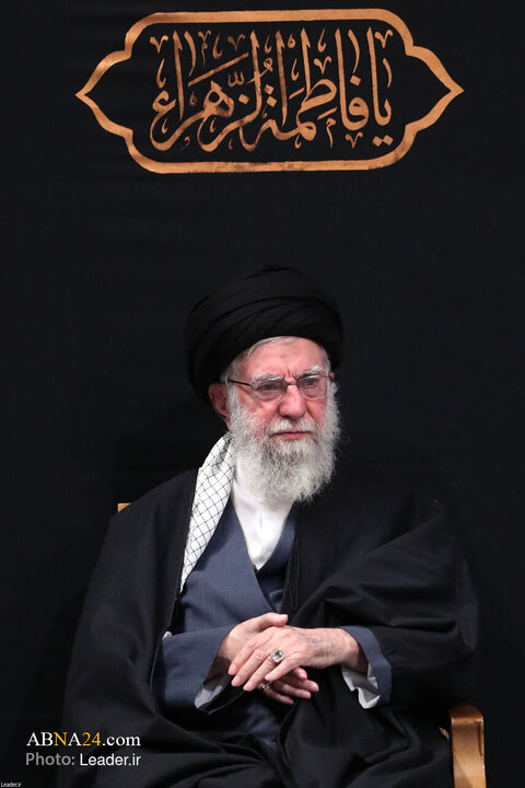 نخستین شب عزاداری ایام فاطمیه با حضور رهبر انقلاب