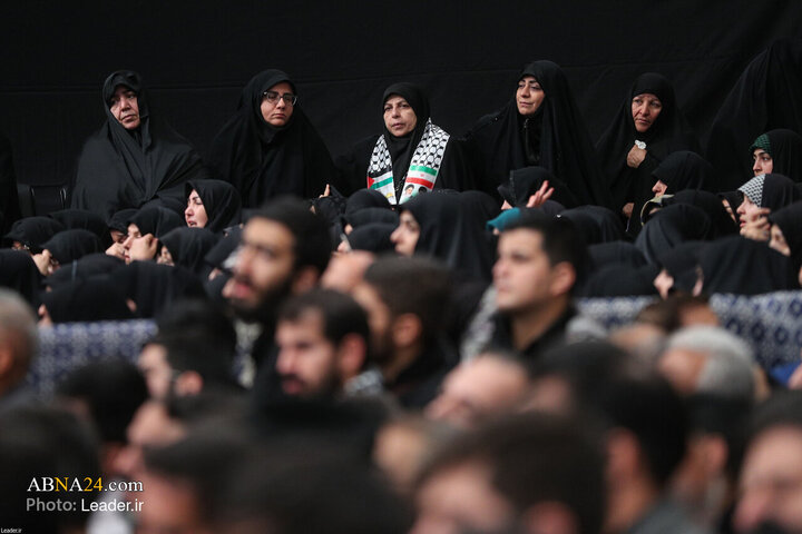 نخستین شب عزاداری ایام فاطمیه با حضور رهبر انقلاب