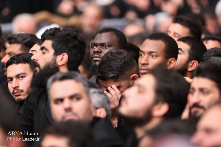 نخستین شب عزاداری ایام فاطمیه با حضور رهبر انقلاب