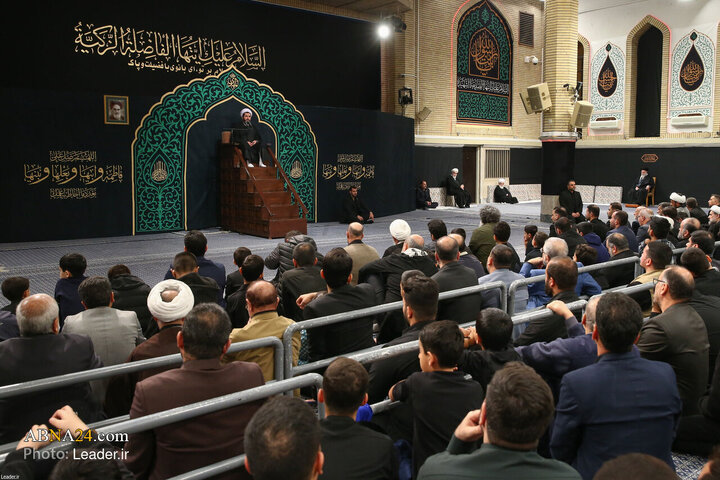 نخستین شب عزاداری ایام فاطمیه با حضور رهبر انقلاب