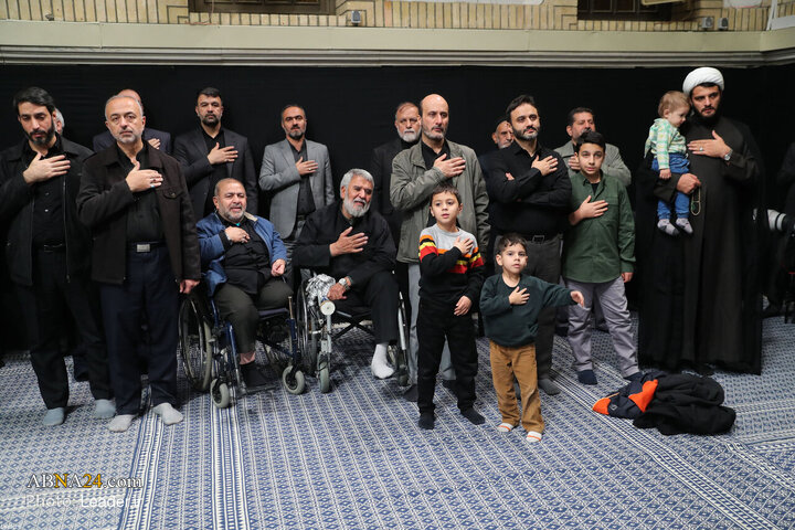 Informe fotográfico | Primera noche de duelo en las vísperas fatimíes con la presencia del Líder de la Revolución