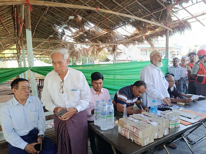 မြန်မာ နိုင်ငံလုံးဆိုင်ရာ အစ္စလာမ် ဘာသာရေးအဖွဲ့ကြီး ပံ့ပိုးကူညီရေးကော်မတီ  ၏  ဒါန အလှူ အစီအစဥ် ။ ။ Photos