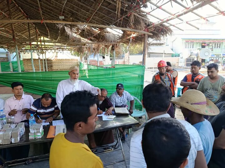 မြန်မာ နိုင်ငံလုံးဆိုင်ရာ အစ္စလာမ် ဘာသာရေးအဖွဲ့ကြီး ပံ့ပိုးကူညီရေးကော်မတီ  ၏  ဒါန အလှူ အစီအစဥ် ။ ။ Photos