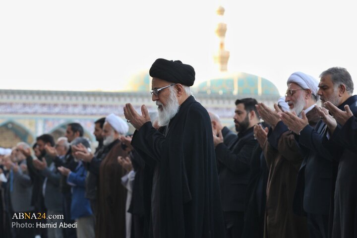 مراسم اقامه نماز معنوی استقاء با هدف طلب رحمت و نزول باران، جمعه ۳۰ آبان ۱۴۰۴ با حضور افراد مؤمنان و عاشقان اهل بیت (ع) و به امامت حضرت آیت‌الله سید مهدی میرباقری در صحن جامع امام مهدی (عج) مسجد مقدس جمکران برگزار شد.