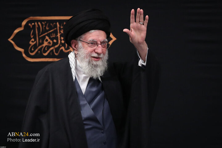 دومین شب مراسم عزاداری شهادت حضرت فاطمه زهرا(س) با حضور رهبر انقلاب