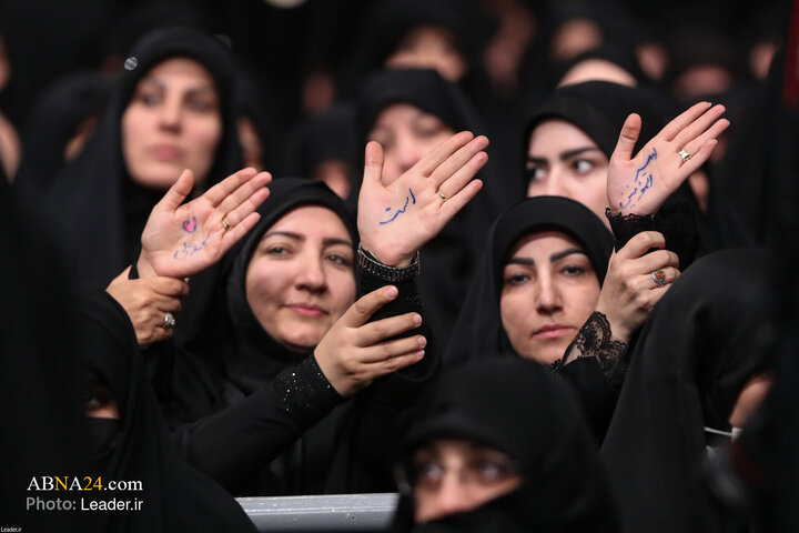 دومین شب مراسم عزاداری شهادت حضرت فاطمه زهرا(س) با حضور رهبر انقلاب