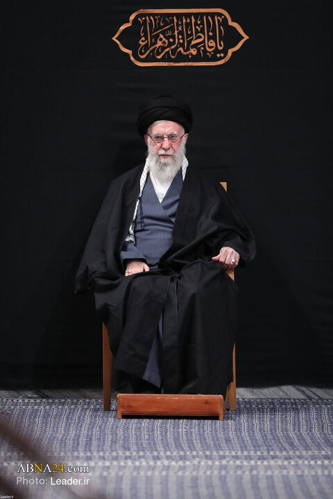 دومین شب مراسم عزاداری شهادت حضرت فاطمه زهرا(س) با حضور رهبر انقلاب
