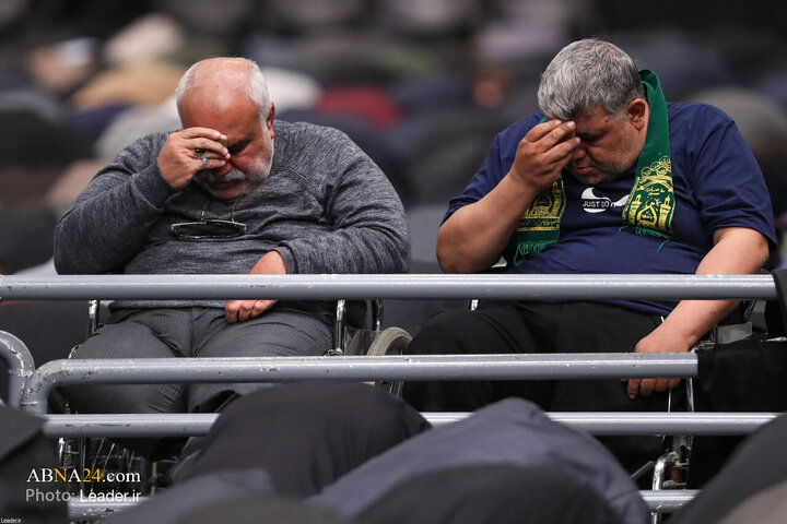 دومین شب مراسم عزاداری شهادت حضرت فاطمه زهرا(س) با حضور رهبر انقلاب