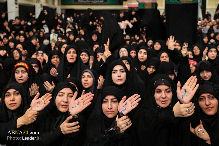 دومین شب مراسم عزاداری شهادت حضرت فاطمه زهرا(س) با حضور رهبر انقلاب