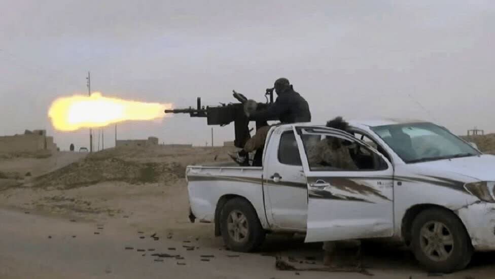 Pagpapatuloy presensya at sagupaan ng mga ISIS sa Syria