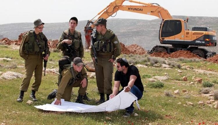 Israeli Forces Order Land Seizure for Military Road in Tubas