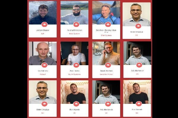 زانیاریی 10 تیرۆریستی ئیسرائیلی لە هێزی ئاسمانی ئاشکرا بوو