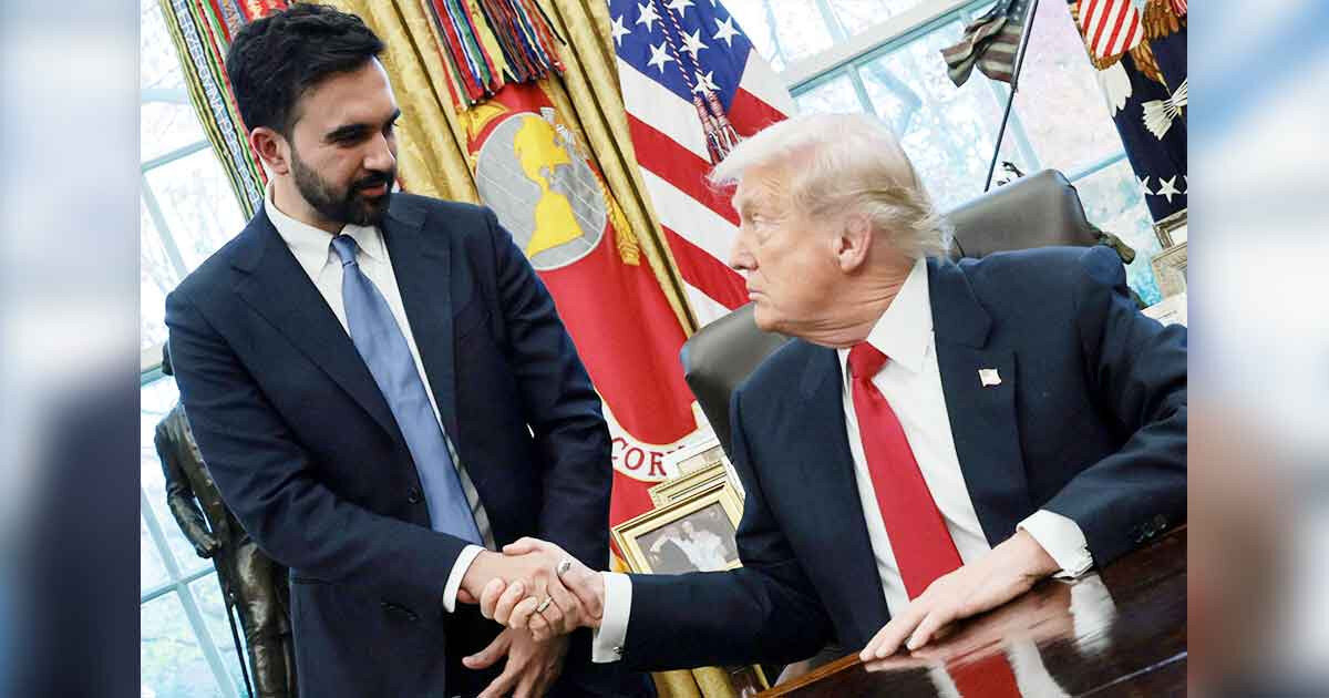 মামদানি ও ট্রাম্পের বৈঠকের ফলাফল/প্রথম সাক্ষাতেই অপ্রত্যাশিত সখ্যতা।