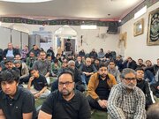 تقرير مصور/ مجلس عزاء استشهاد السيدة فاطمة الزهراء(ع) في مدينة "كالغاري" الكندية