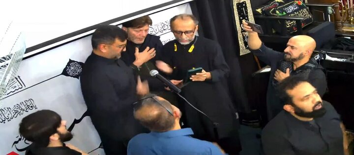 تقرير مصور/ مجلس عزاء استشهاد السيدة فاطمة الزهراء(ع) في مدينة "كالغاري" الكندية