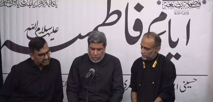 تقرير مصور/ مجلس عزاء استشهاد السيدة فاطمة الزهراء(ع) في مدينة "كالغاري" الكندية