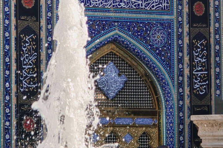 Photos: Imam Reza holy shrine covered in black on eve of Hazrat Zahra martyrdom anniversary