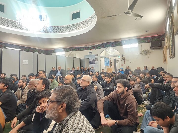 مراسم شهادت حضرت فاطمه(س) در حسینیه کلگری، کانادا