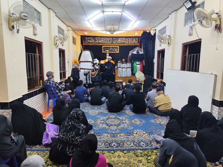 ပြည် ရှီအဟ် အေမာမ်ဘာရာ တွင် သခင်မကြီး ဖွာတွေမဟ် ဇဲဟ်ရာ (စ.အ) ၏ ရှဟာဒသ် မဂျ်လစ် ပြုလုပ်။ ။ Photos