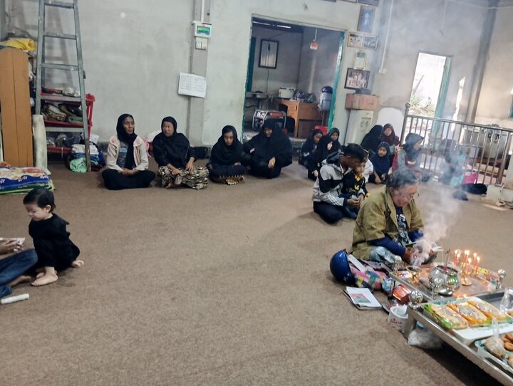 တောင်ကြီး ရှီအဟ် အေမာမ်ဘာရာ တွင် သခင်မကြီး ဖွာတွေမဟ် ဇဲဟ်ရာ (စ.အ) ၏ ရှဟာဒသ် မဂျ်လစ် ပြုလုပ်  ။ ။ Photos