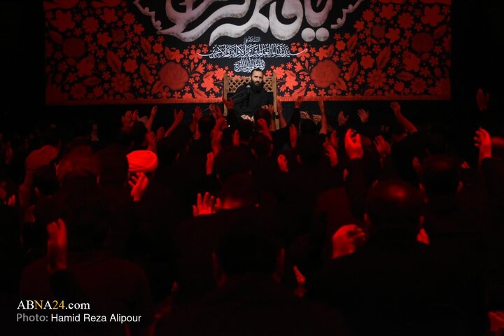 مراسم عزاداری شب شهادت حضرت زهرا(س) با حضور آیت‌الله رمضانی در رشت