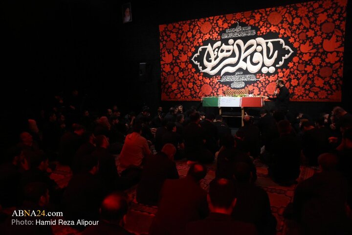 گزارش تصویری | مراسم عزاداری شب شهادت حضرت زهرا(س) با حضور آیت‌الله رمضانی در رشت