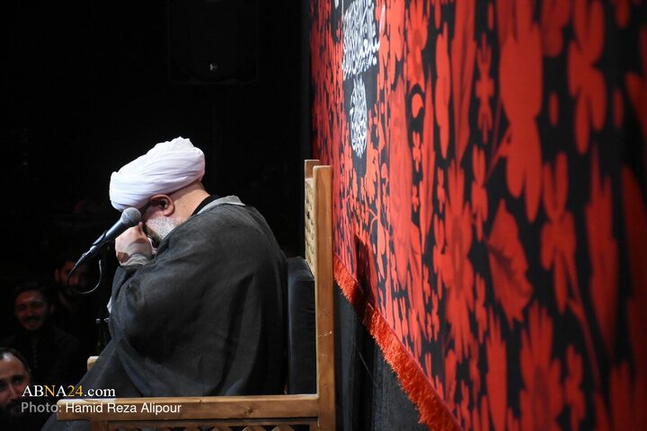 مراسم عزاداری شب شهادت حضرت زهرا(س) با حضور آیت‌الله رمضانی در رشت