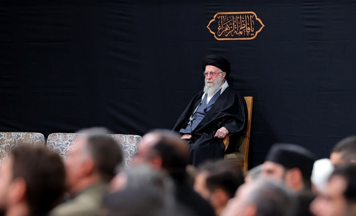 Imam Khamenei attends second night of Fatemiyeh mourning ceremony