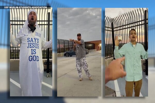 سه مرد متهم به آزار دانشجویان مسلمان فلوریدا شناسایی شدند