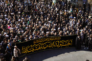 Foto Hesabat | Həzrət Fatimə Zəhranın (s.ə.) şəhadətinin ildönümü ilə əlaqədar Ayətullah Vəhid Xorasani iştirakı ilə matəm mərasimi