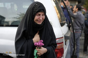 Foto / Tahran'da Mukaddes Savunma'nın 100 isimsiz şehidinin kutsal naaşlarının cenaze töreni