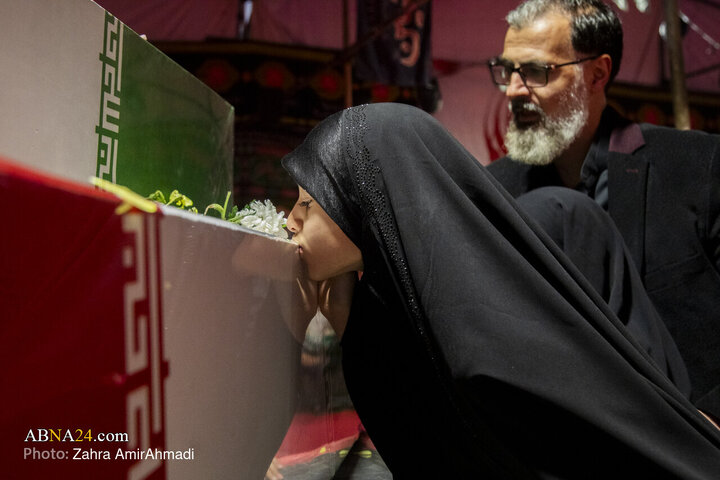 آیین وداع با پیکر‌های مطهر ۱۰۰ شهید گمنام در موزه ملی انقلاب اسلامی و دفاع مقدس