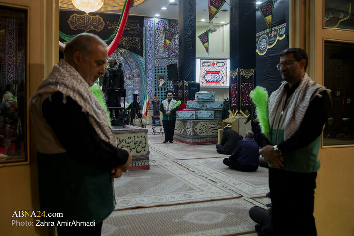 آیین وداع با پیکر‌های مطهر ۱۰۰ شهید گمنام در موزه ملی انقلاب اسلامی و دفاع مقدس