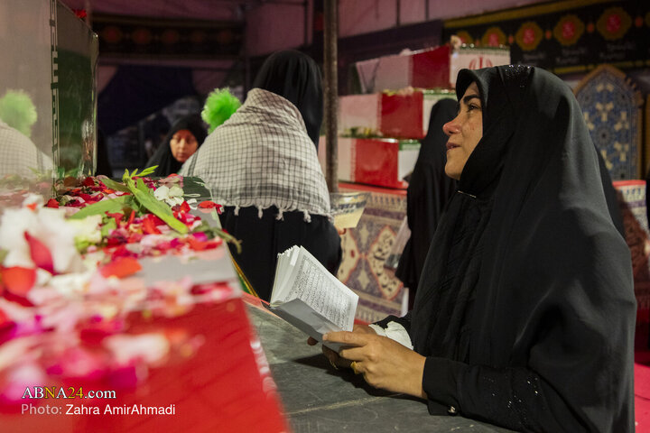 آیین وداع با پیکر‌های مطهر ۱۰۰ شهید گمنام در موزه ملی انقلاب اسلامی و دفاع مقدس