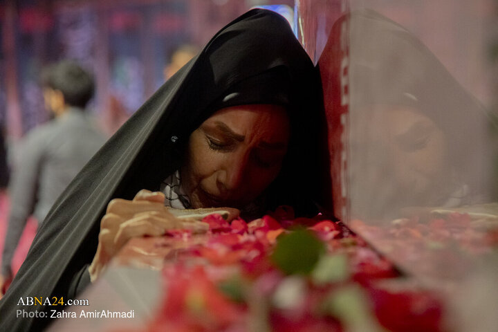 آیین وداع با پیکر‌های مطهر ۱۰۰ شهید گمنام در موزه ملی انقلاب اسلامی و دفاع مقدس