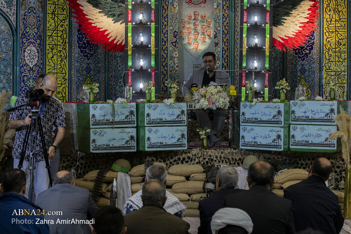 آیین وداع با پیکر‌های مطهر ۱۰۰ شهید گمنام در موزه ملی انقلاب اسلامی و دفاع مقدس