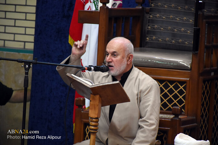 مراسم عزاداری شهادت حضرت زهرا(س) در مسجد صادقیه رشت