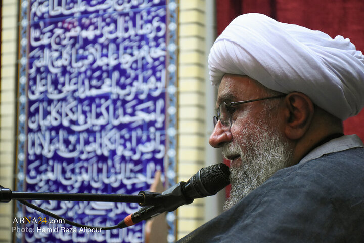 مراسم عزاداری شهادت حضرت زهرا(س) در مسجد صادقیه رشت