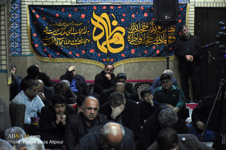 مراسم عزاداری شهادت حضرت زهرا(س) در مسجد صادقیه رشت