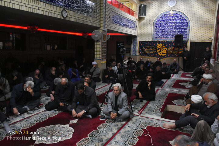 مراسم عزاداری شهادت حضرت زهرا(س) در مسجد صادقیه رشت