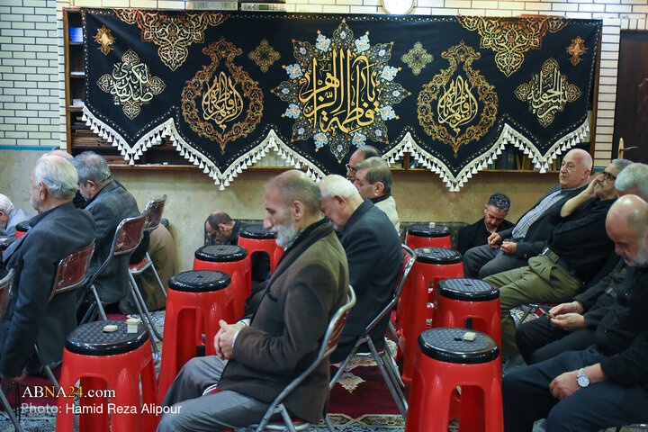 مراسم عزاداری شهادت حضرت زهرا(س) در مسجد صادقیه رشت