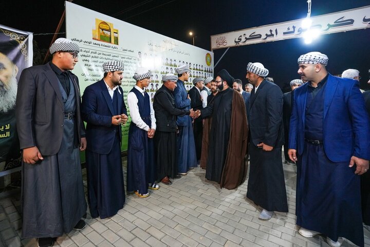 تقرير مصور/ مجلس عزاء استشهاد السيدة فاطمة الزهراء في كركوك