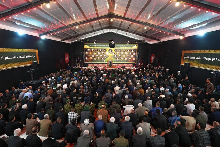 تقرير مصور/ مجلس عزاء استشهاد السيدة فاطمة الزهراء في كركوك