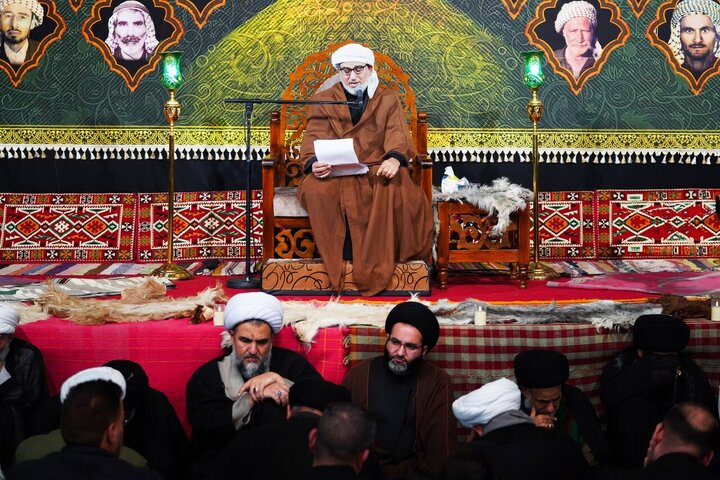 تقرير مصور/ مجلس عزاء استشهاد السيدة فاطمة الزهراء في كركوك