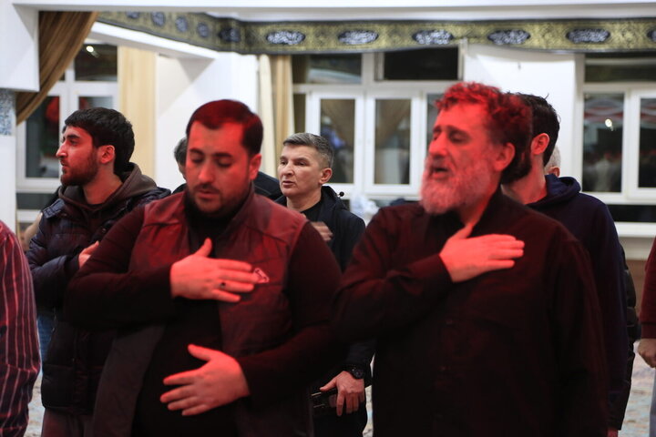 تقرير مصور/ إقامة مجلس عزاء استشهاد السيدة "فاطمة الزهراء" (ع) في العاصمة الروسية