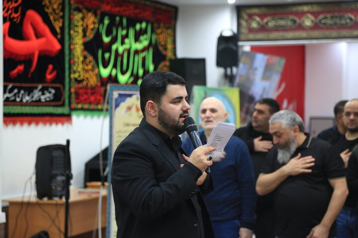 تقرير مصور/ إقامة مجلس عزاء استشهاد السيدة "فاطمة الزهراء" (ع) في العاصمة الروسية