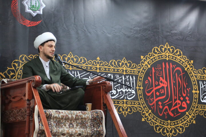 تقرير مصور/ إقامة مجلس عزاء استشهاد السيدة "فاطمة الزهراء" (ع) في العاصمة الروسية