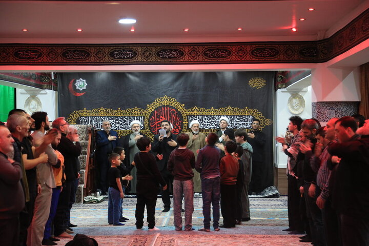 تقرير مصور/ إقامة مجلس عزاء استشهاد السيدة "فاطمة الزهراء" (ع) في العاصمة الروسية