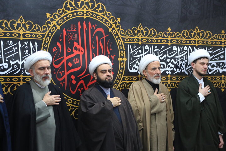 تقرير مصور/ إقامة مجلس عزاء استشهاد السيدة "فاطمة الزهراء" (ع) في العاصمة الروسية