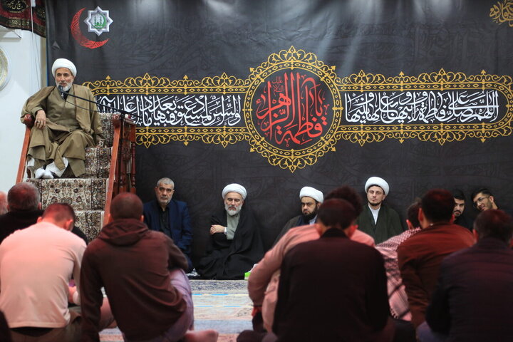 تقرير مصور/ إقامة مجلس عزاء استشهاد السيدة "فاطمة الزهراء" (ع) في العاصمة الروسية